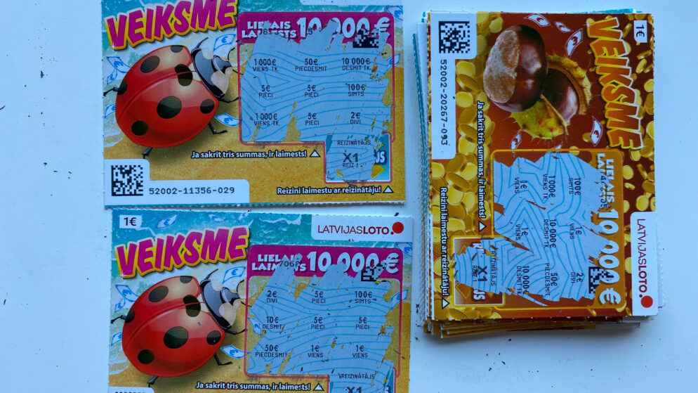 100 Latloto VEIKSME loterijas biļetes – cik es laimēju?